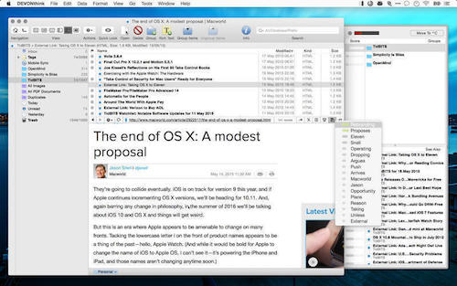 DEVONthink Personal Mac版 – 资源管理工具 <span style='color:#ff0000;'>v2.9.11</span>的预览图