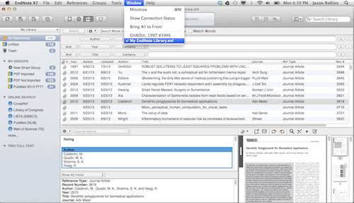 EndNote X8 Mac – 强大的论文参考和文献管理工具 <span style='color:#ff0000;'>v8.0.1 Build 12636</span>的预览图