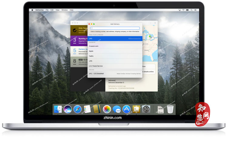 Deliveries Mac软件下载免费尽在知您网