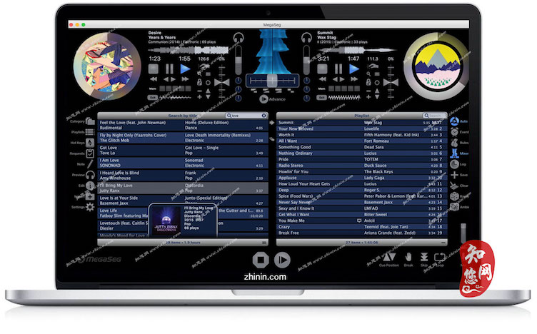 MegaSeg Pro Mac DJ混音工具 <span style='color:#ff0000;'>v6.0.6</span>的预览图