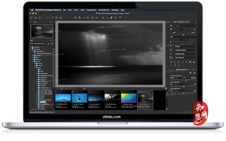 SILKYPIX Developer Studio 8E Mac版 RAW格式相片处理软件 <span style='color:#ff0000;'>v8.1.26.0</span>的预览图