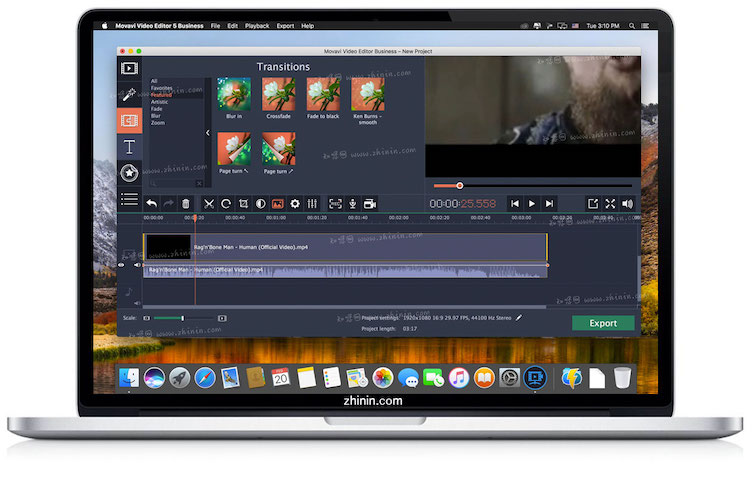 Movavi Video Editor Business Mac软件下载免费尽在知您网