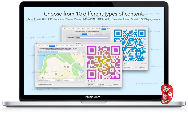 QR Factory Mac软件下载免费尽在知您网