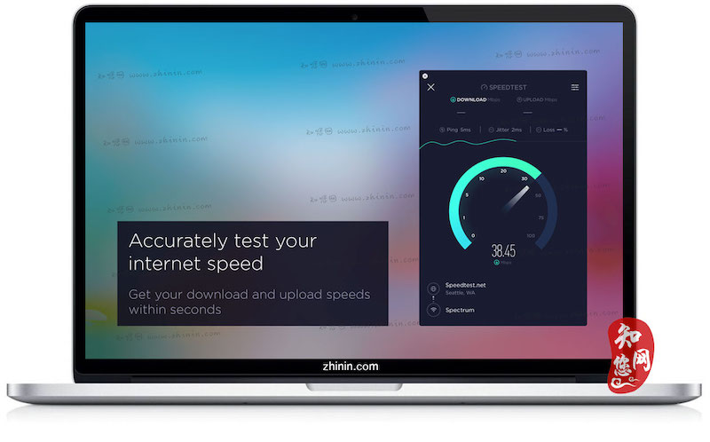 Speedtest Mac版 好用的网速测试工具 <span style='color:#ff0000;'>v1.23</span>的预览图