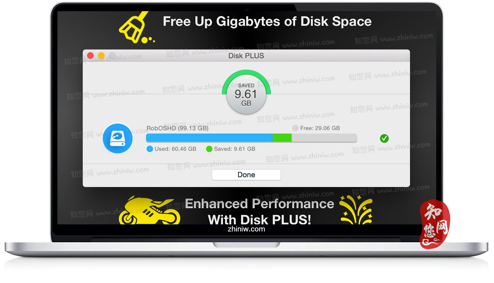 Disk PLUS Mac软件下载免费尽在知您网