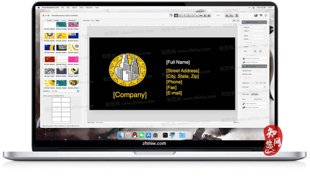 Home Business Card Mac软件下载免费尽在知您网