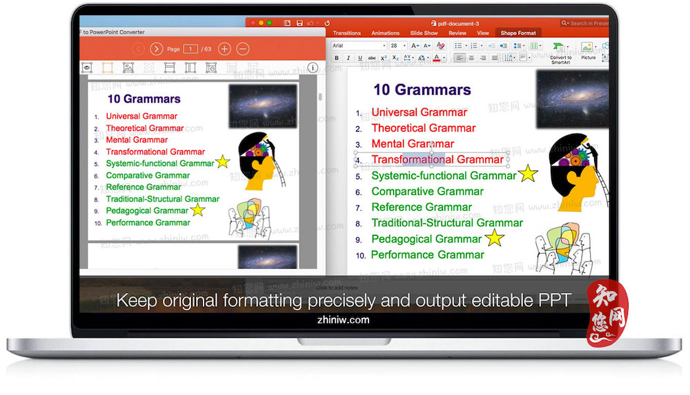 PDF to PowerPoint Converter Mac软件下载免费尽在知您网
