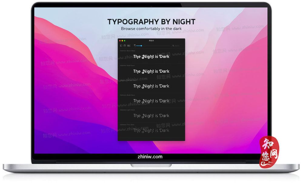 Typeface Mac软件下载免费尽在知您网