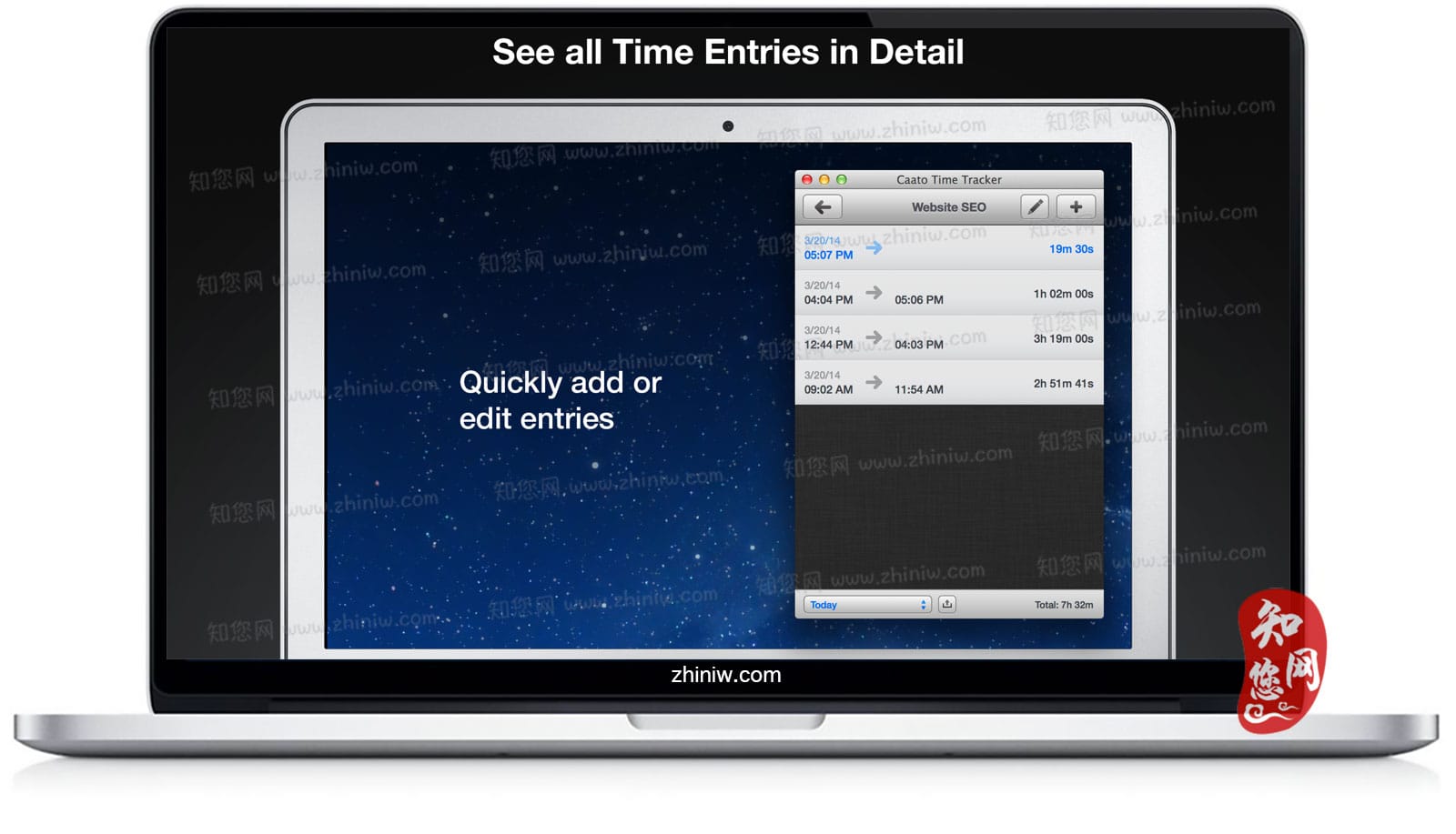 Caato Time Tracker Pro Mac软件下载免费尽在知您网