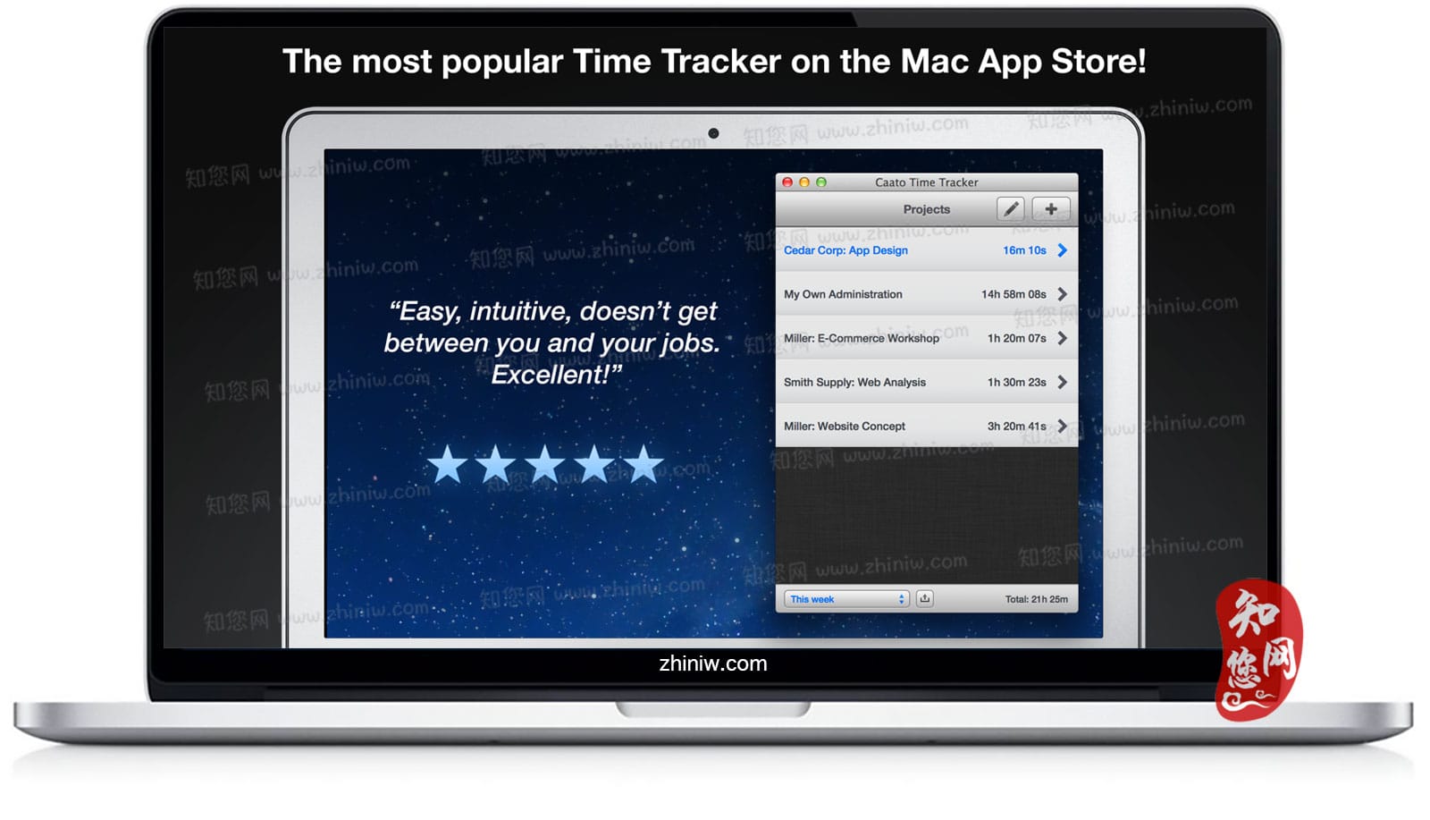 Caato Time Tracker Pro Mac软件下载免费尽在知您网