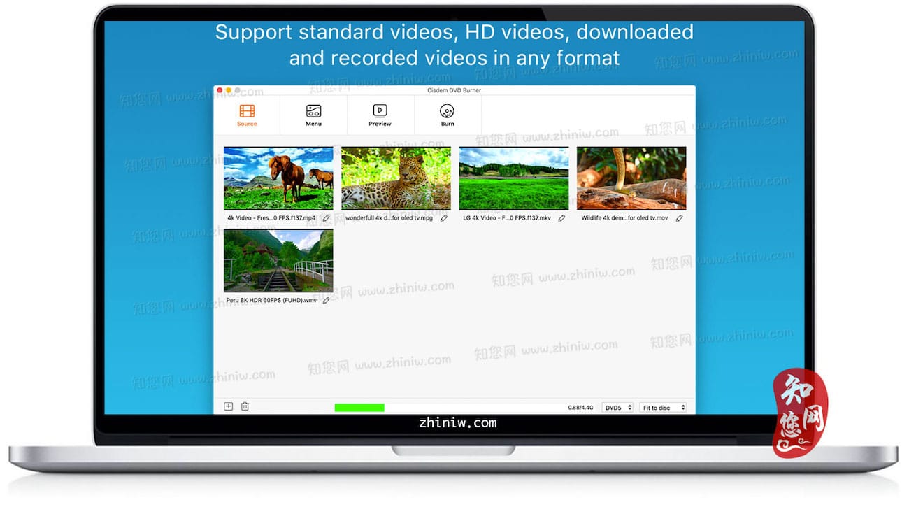 Cisdem DVD Burner Mac软件下载免费尽在知您网