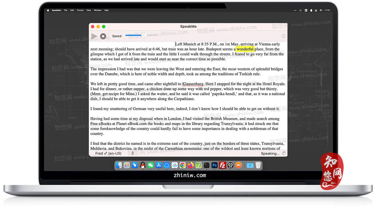 SpeakMe Mac软件下载免费尽在知您网