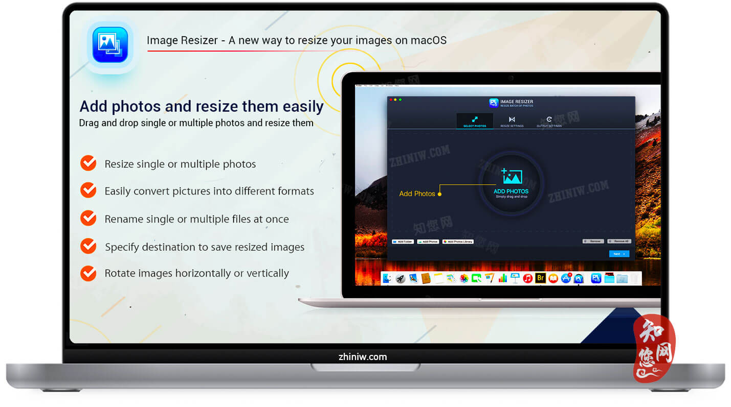 Image Resizer Mac破解版下载免费尽在知您网