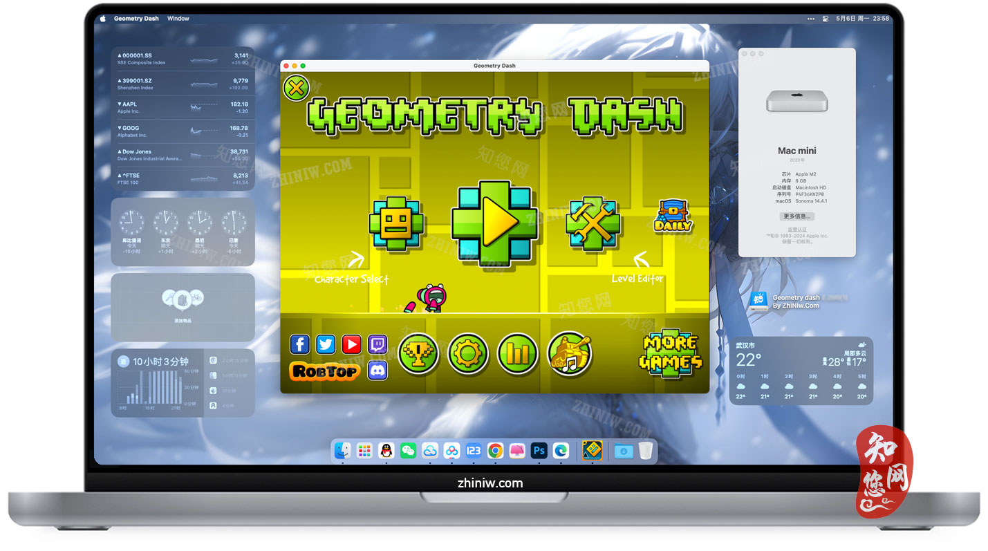 Geometry Dash Mac破解版下载免费尽在知您网