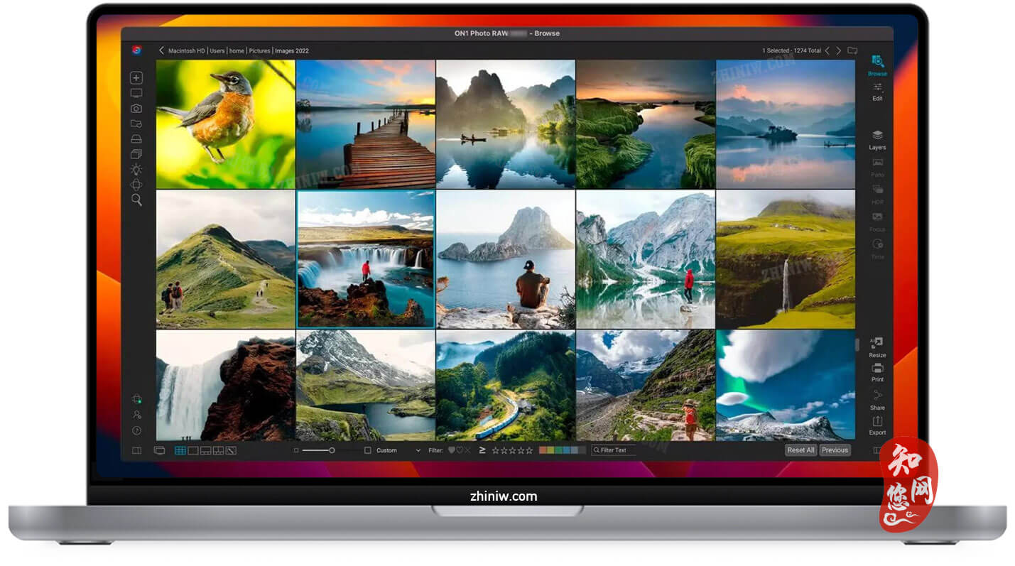 ON1 Photo RAW MAX 2024 Mac软件下载免费尽在知您网