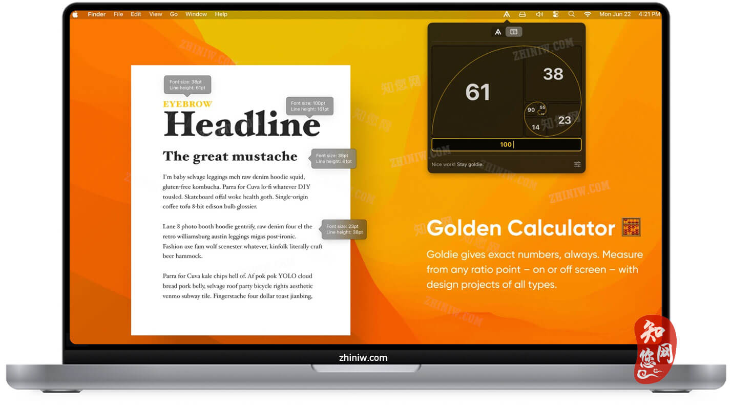 Goldie App Mac软件下载免费尽在知您网