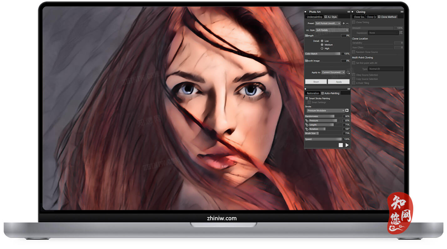 Corel Painter 2023 Mac软件下载免费尽在知您网zhiniw.com