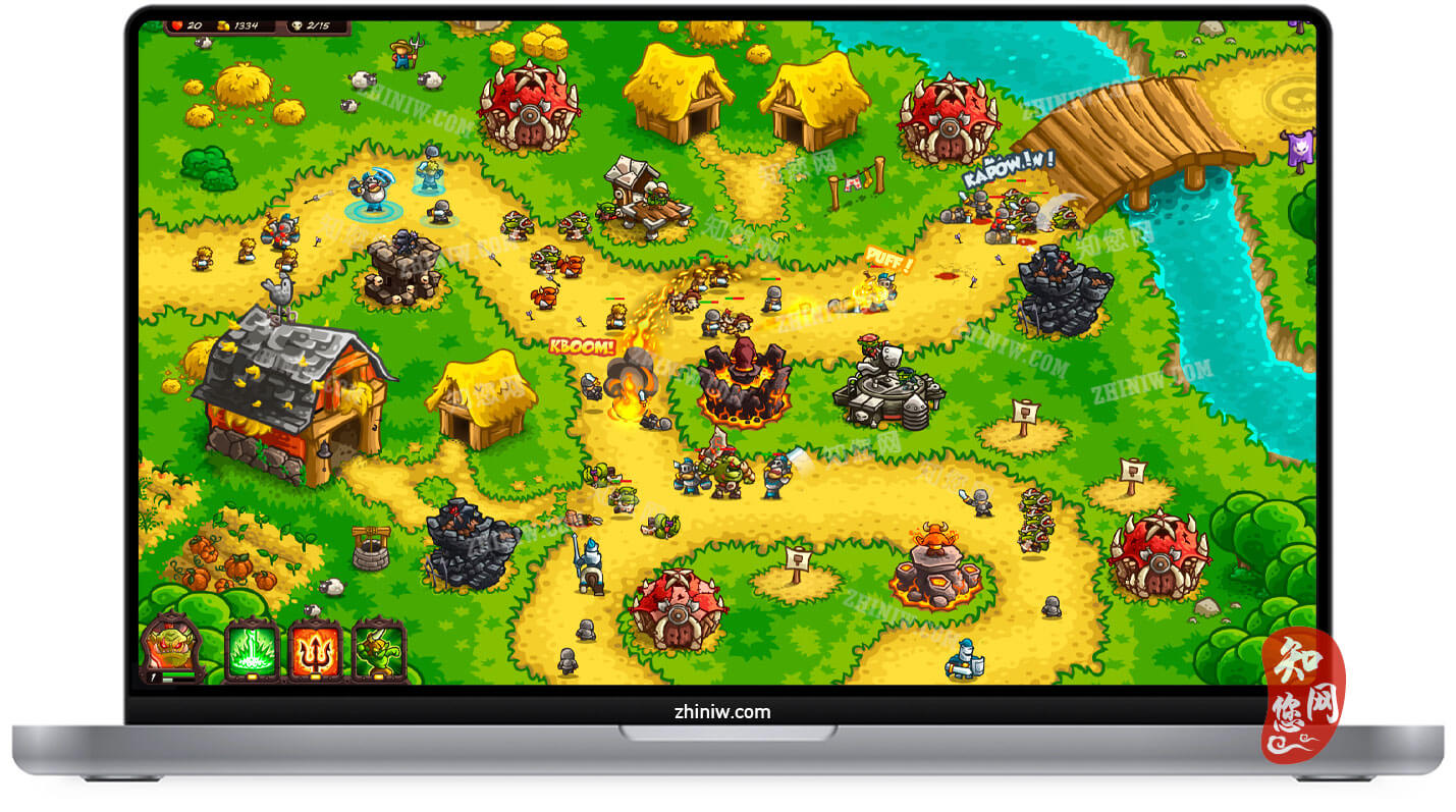 王国保卫战：复仇 Kingdom Rush Vengeance Mac游戏下载免费尽在知您网zhiniw.com