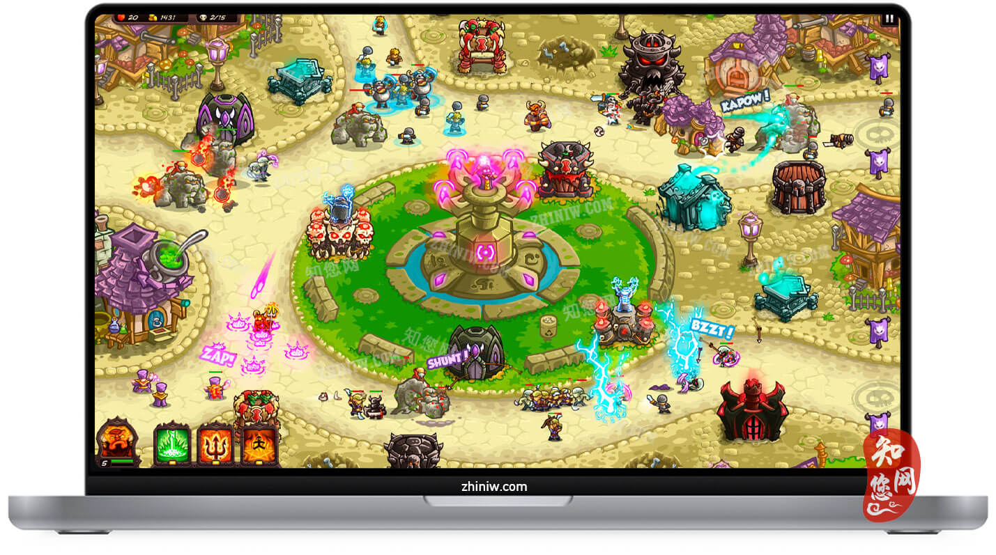 王国保卫战：复仇 Kingdom Rush Vengeance Mac游戏下载免费尽在知您网zhiniw.com