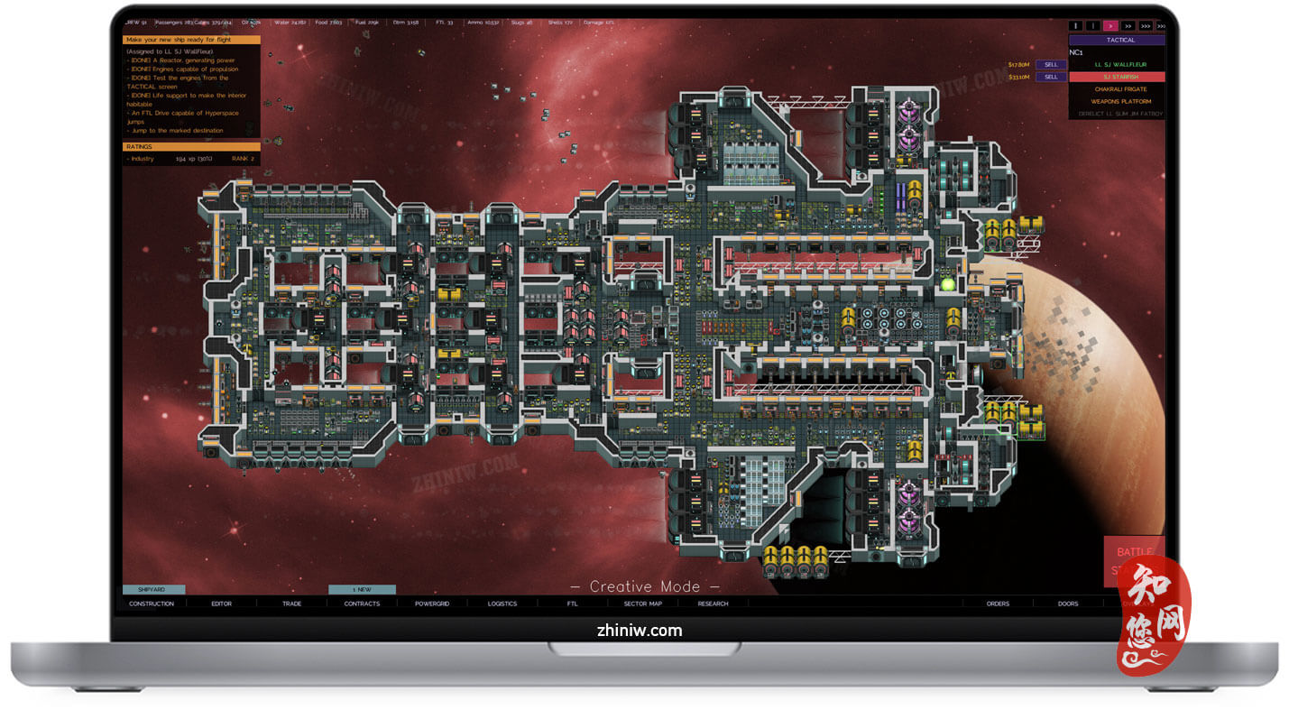 最后的星舰The Last Starship Mac游戏下载免费尽在知您网zhiniw.com