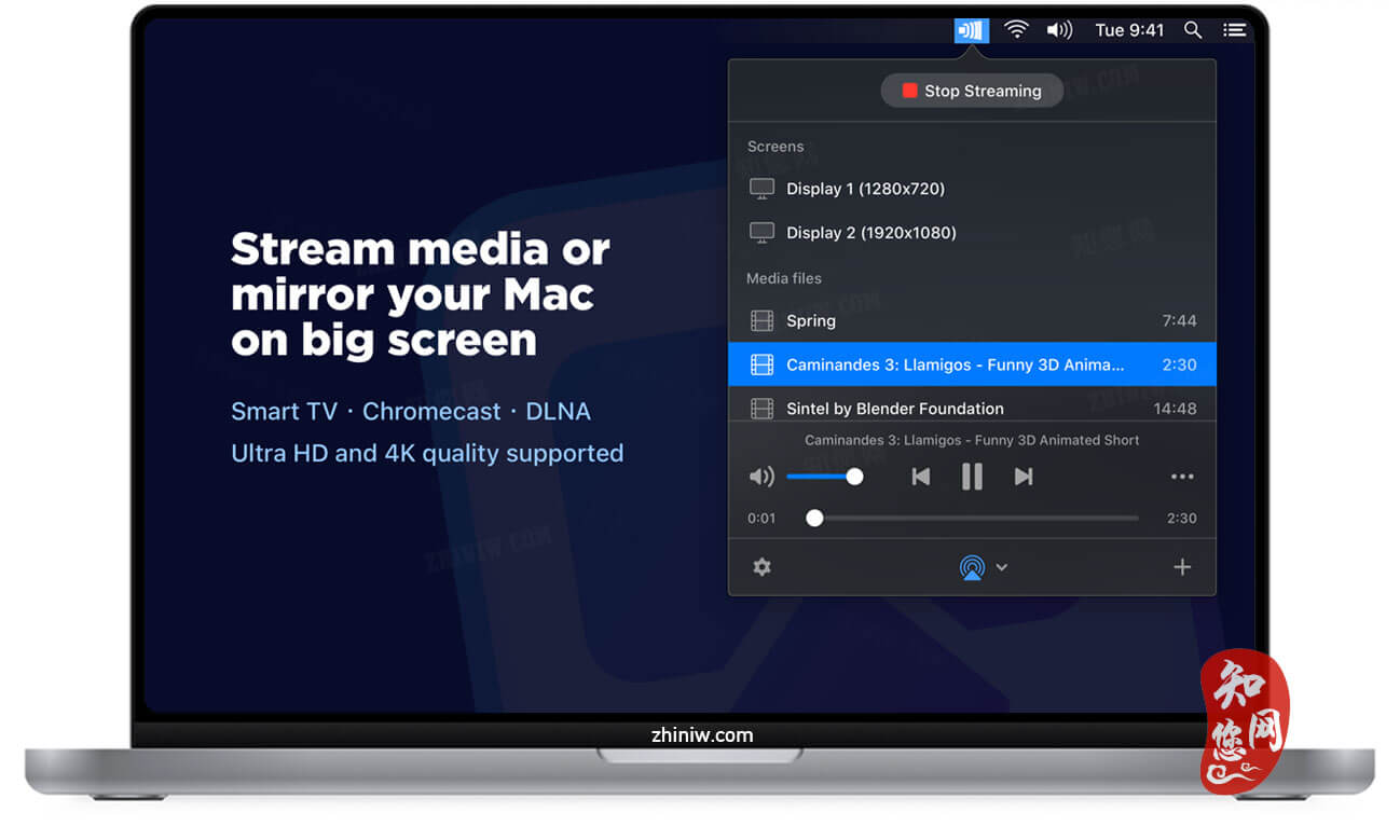 JustStream PRO Mac破解版下载免费尽在知您网zhiniw.com