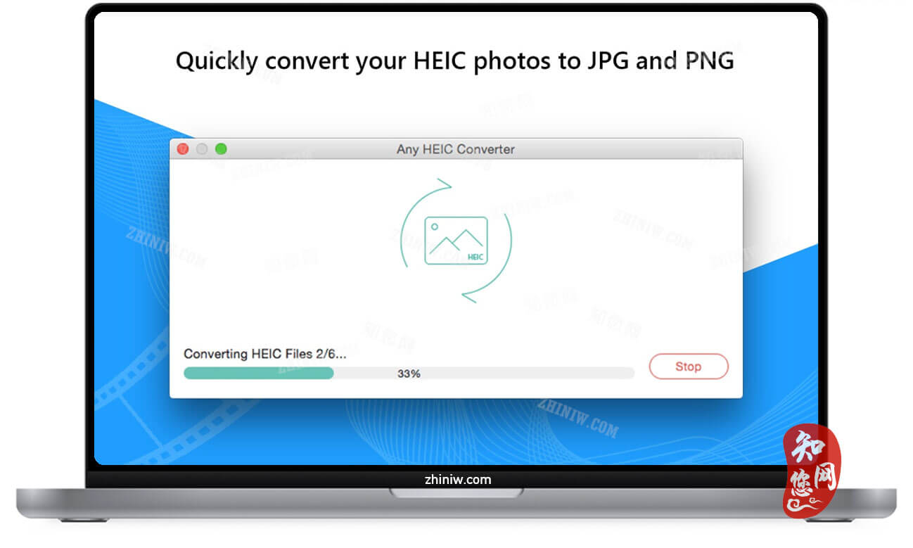 Any HEIC Converter-HEIC to JPG Mac破解版下载免费尽在知您网zhiniw.com